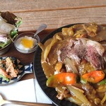 しらす - イチボステーキのカレーセット