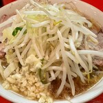 ラーメン二郎 - 小ラーメン　ヤサイ少なめ、ニンニク少し