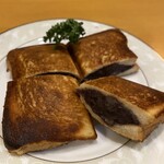 AMANOYA - 小倉トースト、あんこ見え！