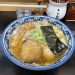 麺処 ら塾 - 塩ワンタン麺　名古屋コーチン味付玉子　¥1480