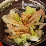 Kisaburou Noujou - 喜三郎農場 ＠千石 富士櫻ポーク丼の定食に付くサラダ