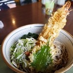 盛喜 - っそりたつ天ぷらそば800円