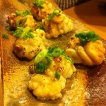 田菜花 - 鱈の白子醤油焼き