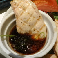焼鳥YAMATO - 2013.11地鶏しゃぶ焼しゃぶ定食