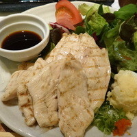 焼鳥YAMATO - 2013.11地鶏しゃぶ焼しゃぶ定食