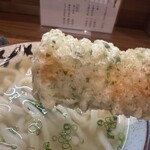 うどん処 重己 - 鯛ちくわ天最高