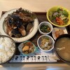 Shokudou Chiaru - 鶏ムネと茄子の黒酢あん定食➕小鉢4品➕サラダ