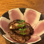 創菜和献楽 - 牡蠣の醤油焼き