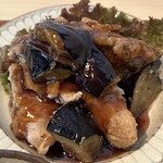 Shokudou Chiaru - 鶏ムネと茄子の黒酢あん