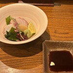 創菜和献楽 - お造り5種盛合わせ