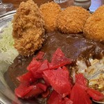 カレーの市民アルバ - クリームコロッケはアベレージ…