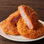 Thick-sliced ham cutlet