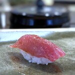 Sushi Uchio - 大トロ・・こちらも上品な脂がのっていて美味しいですね。大トロ、中トロ大好きです。^^