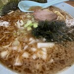 ラーメン 丸子屋 - 七味お酢辛子ラーメン(アップ)