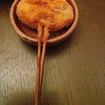 串揚げ 磨呂 - 蕪のからすみ餡