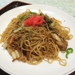 市役所内地下食堂　ジロー - 本日のランチでした。焼きそば！