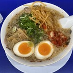 Rairai Tei - 味玉キムチラーメン　辛もやしトッピング