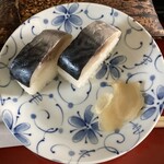 魚河岸 宮武 - １日置いて　お昼ご飯に頂きました　鯖分厚い