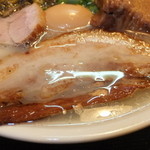 ラーメン櫻島 - 櫻島ラーメン　８５０円のチャーシュー　１　【　２０１３年１１月　】