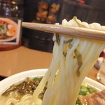 ラーメン櫻島 - 櫻島ラーメン　８５０円の麺　【　２０１３年１１月　】