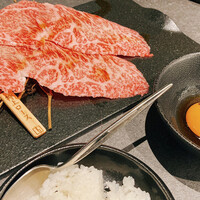 和牛焼肉わ - すき焼き風特上ロース