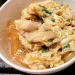 茶寮 ふ川 - 汁だく親子丼w