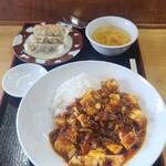 薫風飯店 - 麻婆豆腐セット