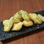 Shimonita green onion frit