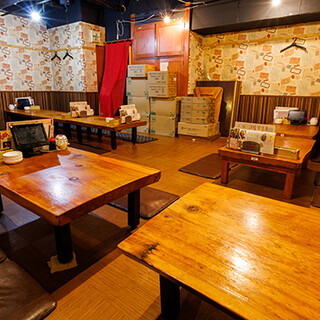 [Near the station] Enjoy banquets for a large number of people with tatami seating! Can reserved for 30 people or more♪