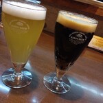 Seiyou Shokudou Minatoya - 本日の飲み比べは東京ホワイト、アフターダーク　わかりやすい