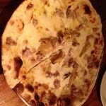 PIZZERIA D'ORO - 自家製サルシッチャと燻製チーズ