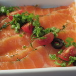 味惑創作 かのん - 自家製サーモンのマリネ♪