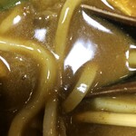 日の出うどん - 細めの柔らかめなめん