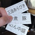 ボニート・ボニート - 券