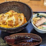 ちゃんこ堂 - ロースカツ丼＋ミニラーメンセット