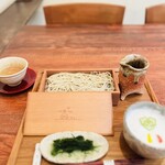 そばきり 日曜庵 - 香ばしいお茶も美味しい♡