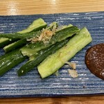 Robatayaki Nawate - たたききゅうり（そのままでも美味しい）