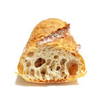 トロワ ブーランジェリー - クラシックバゲット ハーフの断面 '13 11月上旬