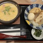 Odenya Takeshi - あごだしおでんと鶏だし雑炊定食