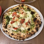 PIZZERIA347 by il pinolo - ピザ。二人でピッタリの量。美味しいのは説明不要です。