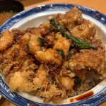 之村 - 丼ツユは　江戸前の濃口醤油味