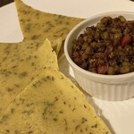 RANGA LANKA - カレーリーフとクミンのロティ＆ムング豆のテンパラード