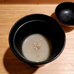 Nedu Yakitori Terusumi - 鶏白湯と牛蒡のスープ