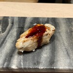 新宿 鮨 よこ田 - 二の鮨＋追加から、あなご。