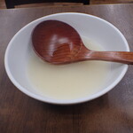 ラーメン東横 - 割スープ