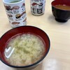 回転寿し　活鮮 - 料理写真:セルフサービスのお味噌汁