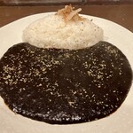 黒岩咖哩飯店 - 黒辛カレー<辛口>,ライス