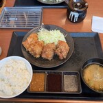 Karayama - 出汁からあげ合盛り定食