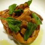 リストランテ シャイー - スルメイカのソテー、肝ソースをからめて