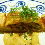 リストランテ シャイー - オマール海老とサーモンのパイ包み